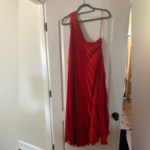 Never worn! XL Vici red one shoulder dress! Gorgeous just too big!